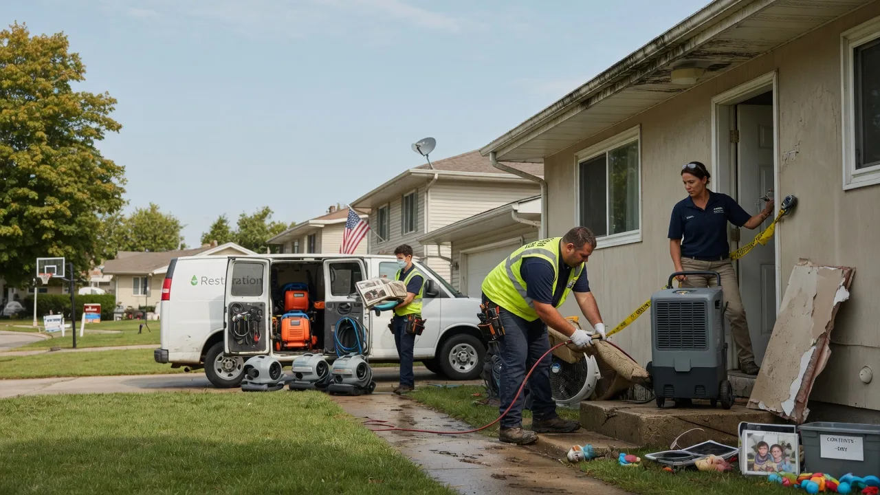 Water Damage Restoration in Lavinia, TN near me
